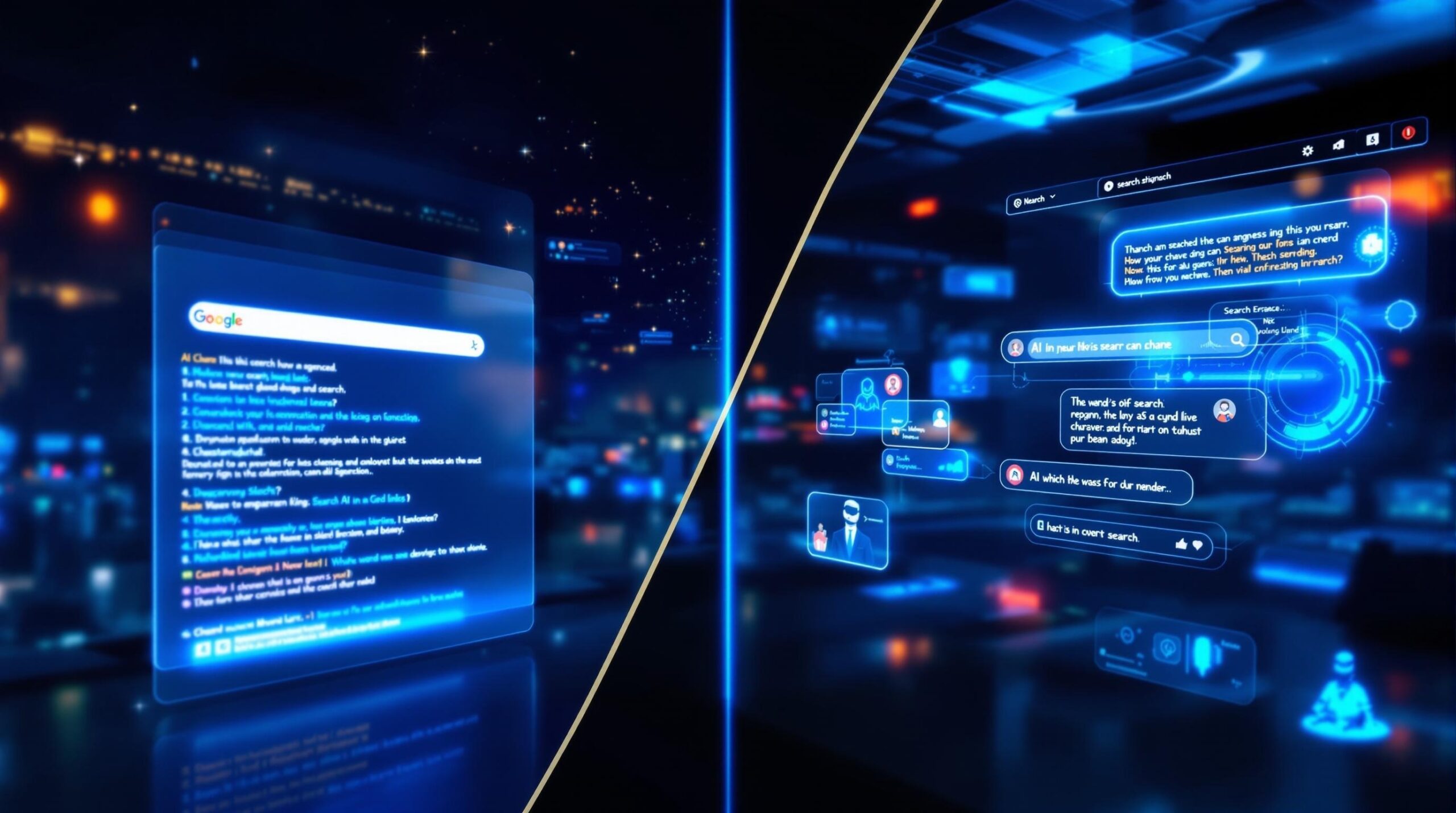 AI Overviews vs. traditionelle Google Suche