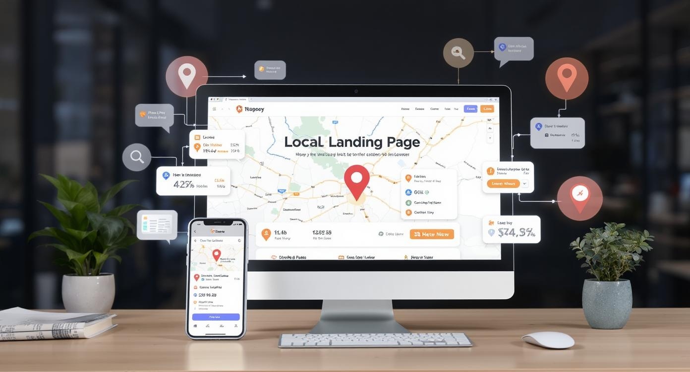 Local landing pages
